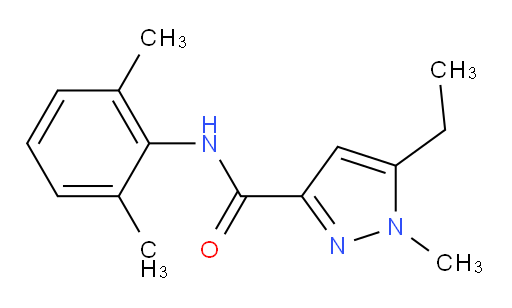 N-(2,6-dimethylphenyl)-5-ethyl-1-methyl-1H-pyrazole-3-carboxamide