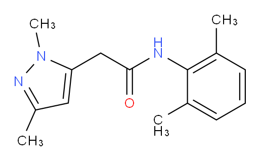 2-(1,3-dimethyl-1H-pyrazol-5-yl)-N-(2,6-dimethylphenyl)acetamide