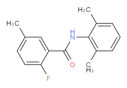 N-(2,6-dimethylphenyl)-2-fluoro-5-methylbenzamide