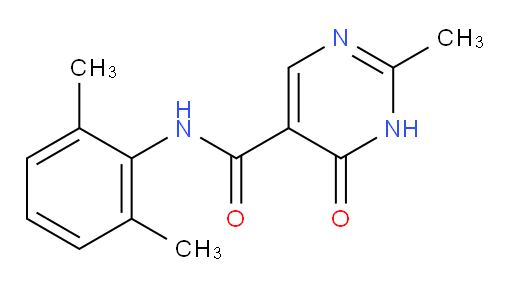 N-(2,6-dimethylphenyl)-2-methyl-6-oxo-1,6-dihydropyrimidine-5-carboxamide