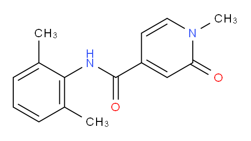 N-(2,6-dimethylphenyl)-1-methyl-2-oxo-1,2-dihydropyridine-4-carboxamide