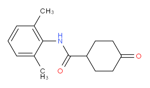 N-(2,6-dimethylphenyl)-4-oxocyclohexanecarboxamide