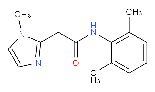 N-(2,6-dimethylphenyl)-2-(1-methyl-1H-imidazol-2-yl)acetamide