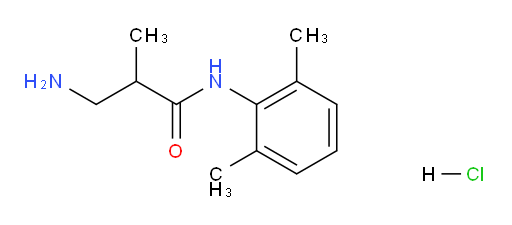3-amino-N-(2,6-dimethylphenyl)-2-methylpropanamide hydrochloride