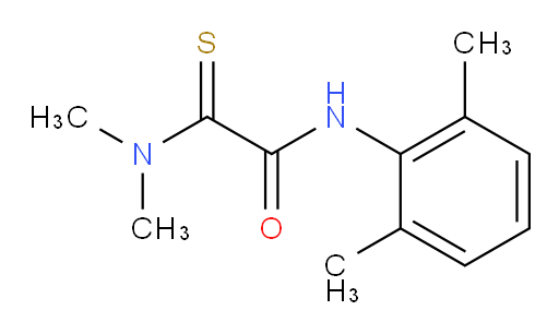 2-(dimethylamino)-N-(2,6-dimethylphenyl)-2-thioxoacetamide