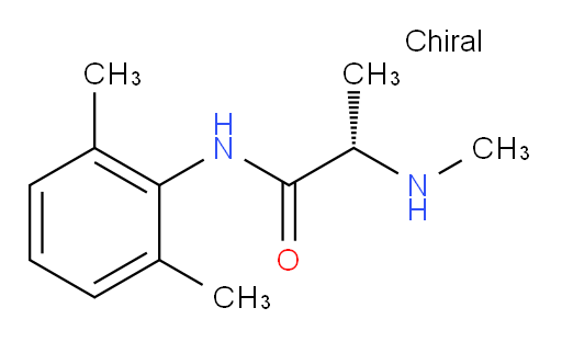 (S)-N-(2,6-dimethylphenyl)-2-(methylamino)propanamide