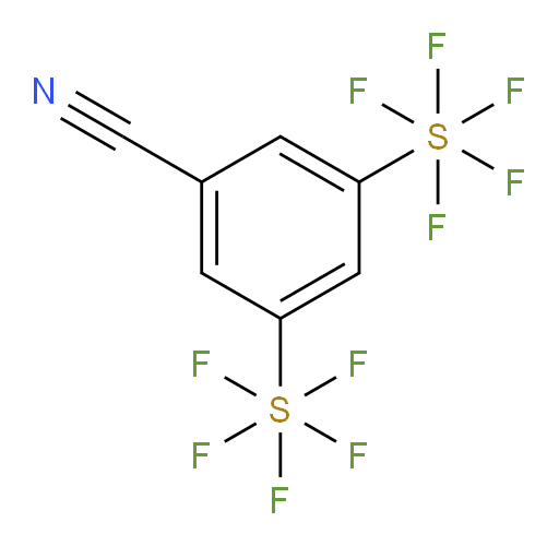 3,5-di(pentafluoromercapto)benzonitrile