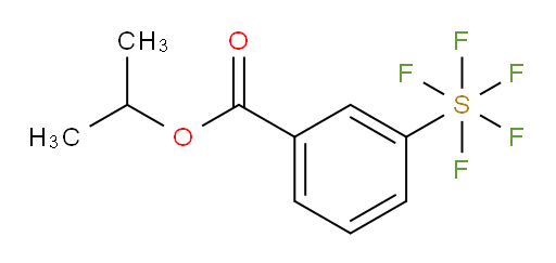 isopropyl 3-(pentafluoromercapto)benzoate