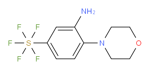 [2-Amino-4-(4-morpholinyl)phenyl]sulfur pentafluoride