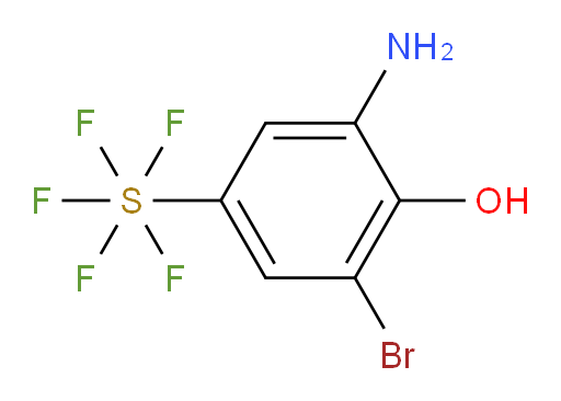 (3-Amino-5-bromo-4-hydroxyphenyl)sulfur pentafluoride