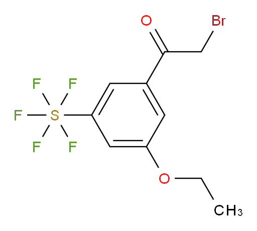 [3-(2-Bromoacetyl)-5-ethoxyphenyl]sulfur pentafluoride