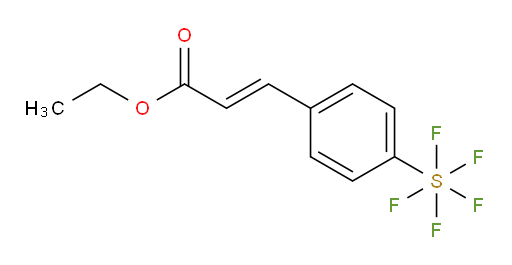 (E)-ethyl 3-(4-(pentafluoromercapto)phenyl)acrylate