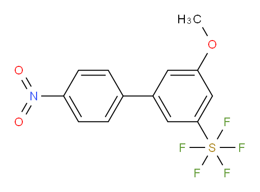 (5-methoxy-4'-nitro-biphenyl-3-yl)sulfur pentafluoride