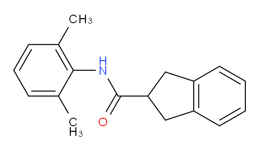 N-(2,6-dimethylphenyl)-2,3-dihydro-1H-indene-2-carboxamide