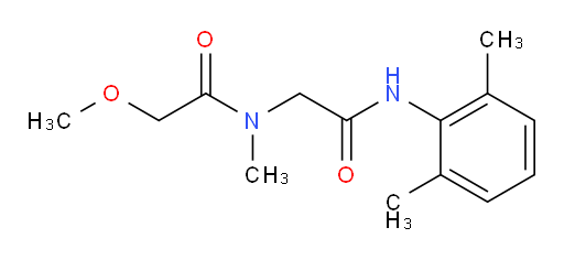 N-(2-((2,6-dimethylphenyl)amino)-2-oxoethyl)-2-methoxy-N-methylacetamide