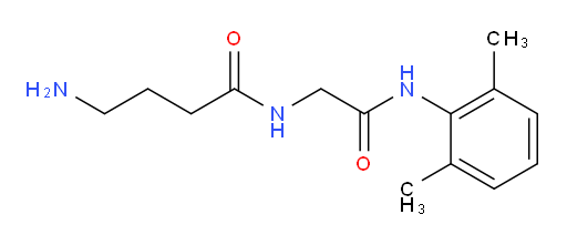 4-amino-N-(2-((2,6-dimethylphenyl)amino)-2-oxoethyl)butanamide