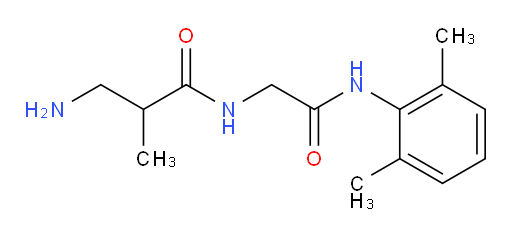 3-amino-N-(2-((2,6-dimethylphenyl)amino)-2-oxoethyl)-2-methylpropanamide