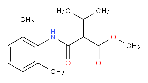 methyl 2-((2,6-dimethylphenyl)carbamoyl)-3-methylbutanoate