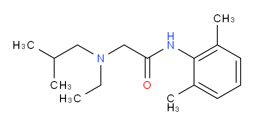 N-(2,6-dimethylphenyl)-2-(ethyl(isobutyl)amino)acetamide