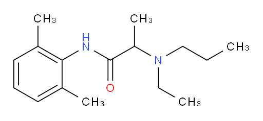 N-(2,6-dimethylphenyl)-2-(ethyl(propyl)amino)propanamide