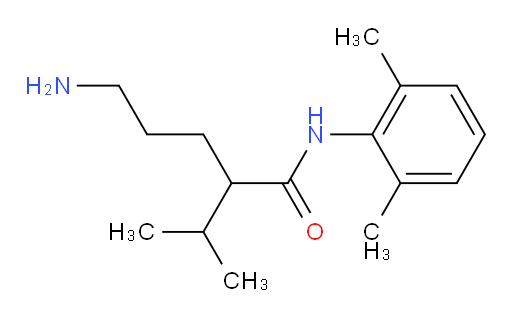 5-amino-N-(2,6-dimethylphenyl)-2-isopropylpentanamide