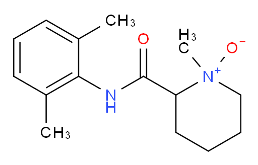 2-((2,6-dimethylphenyl)carbamoyl)-1-methylpiperidine 1-oxide