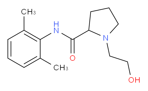 N-(2,6-dimethylphenyl)-1-(2-hydroxyethyl)pyrrolidine-2-carboxamide