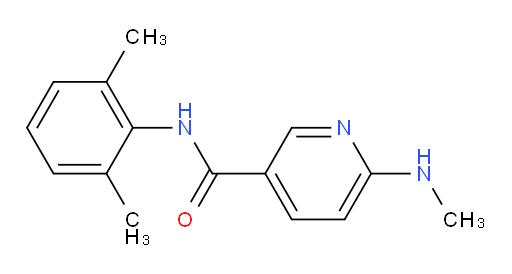 N-(2,6-dimethylphenyl)-6-(methylamino)nicotinamide