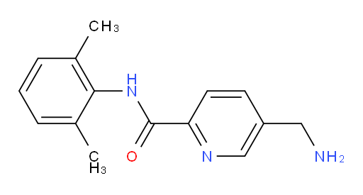 5-(aminomethyl)-N-(2,6-dimethylphenyl)picolinamide