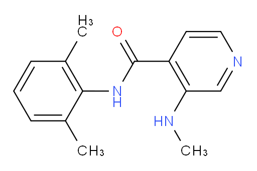 N-(2,6-dimethylphenyl)-3-(methylamino)isonicotinamide