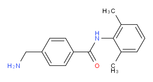 4-(aminomethyl)-N-(2,6-dimethylphenyl)benzamide
