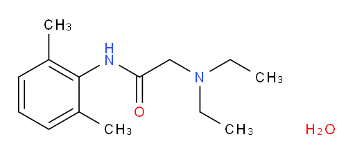 2-(diethylamino)-N-(2,6-dimethylphenyl)acetamide hydrate