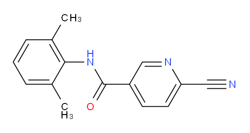 6-cyano-N-(2,6-dimethylphenyl)nicotinamide
