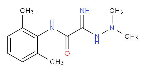 2-(2,2-dimethylhydrazinyl)-N-(2,6-dimethylphenyl)-2-iminoacetamide