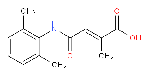 (E)-4-((2,6-dimethylphenyl)amino)-2-methyl-4-oxobut-2-enoic acid