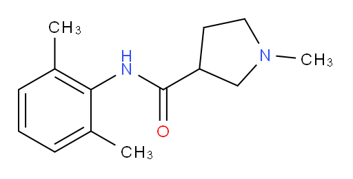 N-(2,6-dimethylphenyl)-1-methylpyrrolidine-3-carboxamide