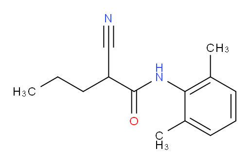 2-cyano-N-(2,6-dimethylphenyl)pentanamide