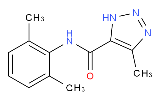 N-(2,6-dimethylphenyl)-4-methyl-1H-1,2,3-triazole-5-carboxamide