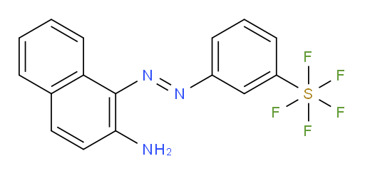 [m-[(2-amino-1-naphthyl)azo]phenyl]sulfur pentafluoride