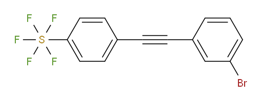 [4-[2-(3-Bromophenyl)ethynyl]phenyl]sulfur pentafluoride