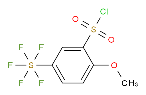 [3-(Chlorosulfonyl)-4-methoxyphenyl]sulfur pentafluoride