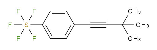 [(3,3-Dimethyl-1-butyn-1-yl)benzene]sulfur pentafluoride