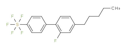 (2'-fluoro-4'-pentyl-biphenyl-4-yl)-sulfur pentafluoride