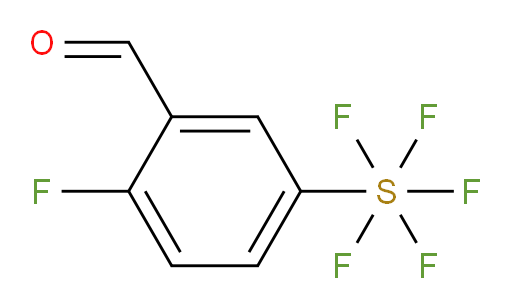(4-fluoro-3-formylphenyl)sulfur pentafluoride