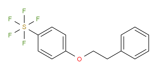 [4-(2-phenylethoxy)phenyl]sulfur pentafluoride