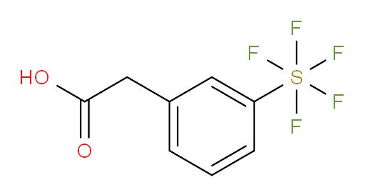 2-(3-(pentafluoromercapto)phenyl)acetic acid