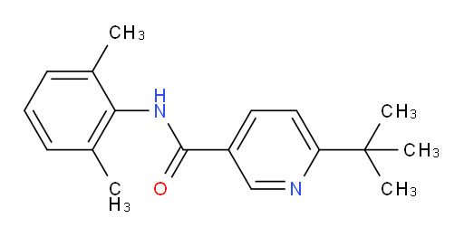 6-(tert-butyl)-N-(2,6-dimethylphenyl)nicotinamide