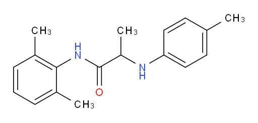 N-(2,6-dimethylphenyl)-2-(p-tolylamino)propanamide