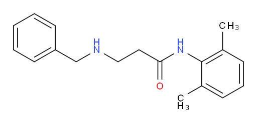 3-(benzylamino)-N-(2,6-dimethylphenyl)propanamide