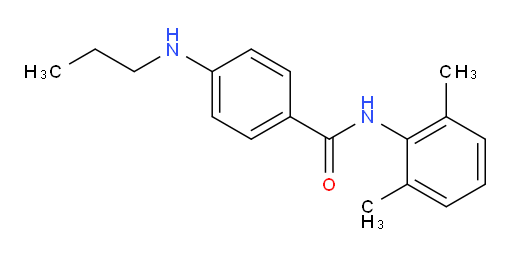 N-(2,6-dimethylphenyl)-4-(propylamino)benzamide